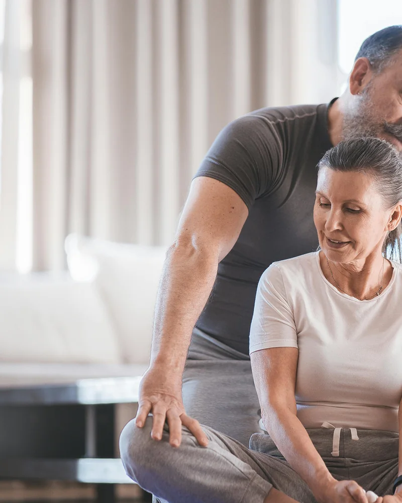 One on one evaluation with a licensed physical therapist