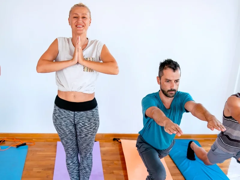 Balance therapy session
