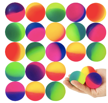 rubber balls